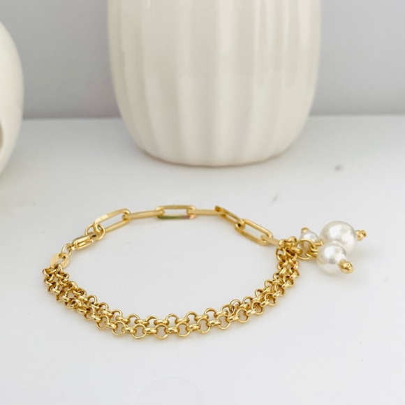 Paper Clip Link Bracelet - Picture 3 of 6